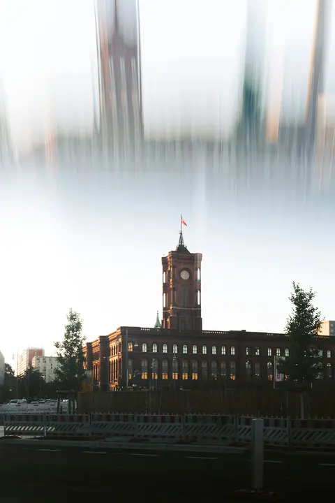 Rotes Rathaus i Berlin