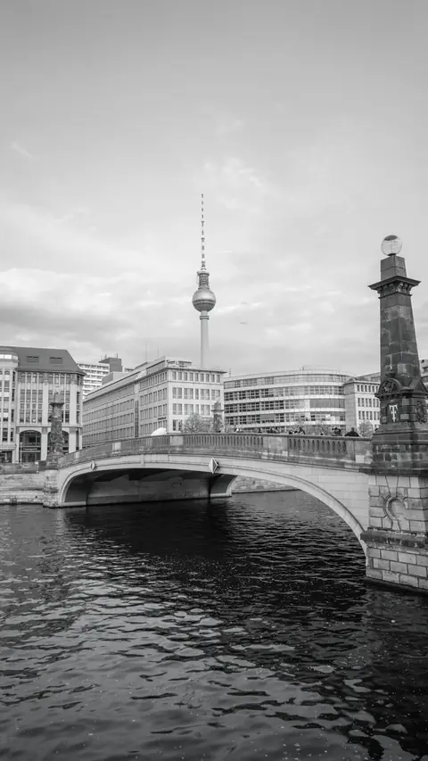 Stadsvy i Berlin