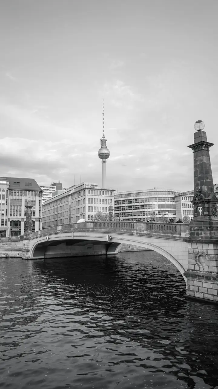 Stadsvy i Berlin