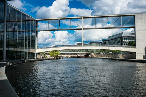 Stadsvy i Berlin