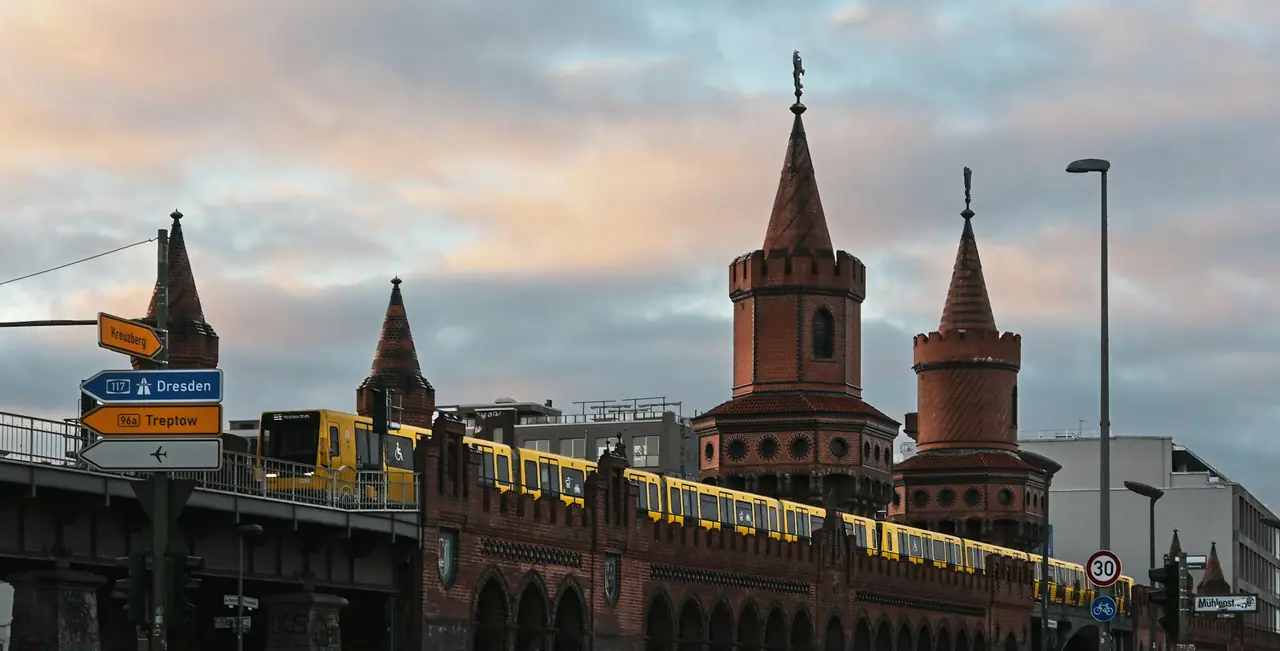Stadsvy i Berlin