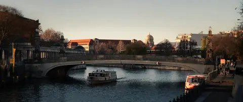 Stadsvy i Berlin