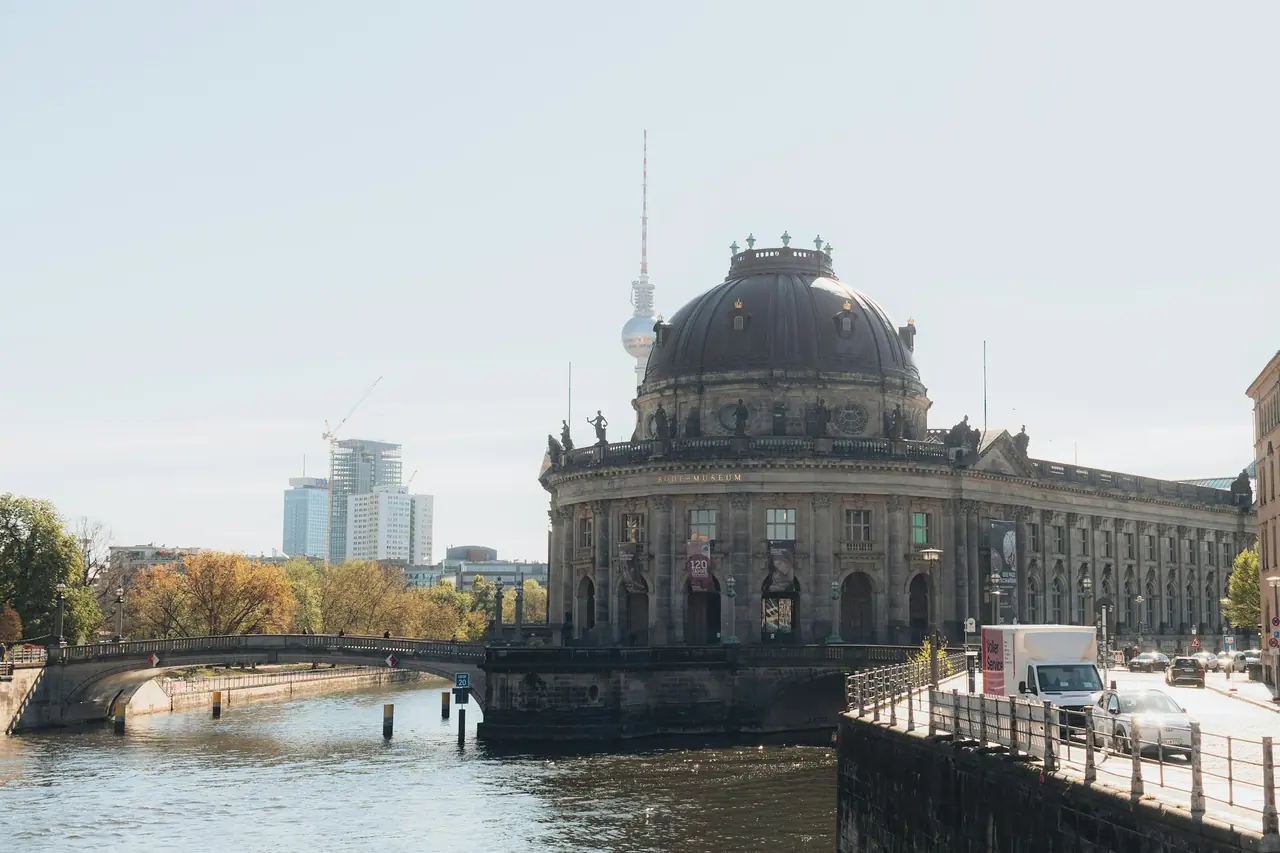 Stadsvy i Berlin