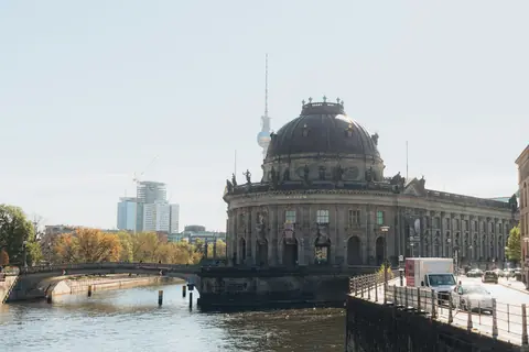 Stadsvy i Berlin