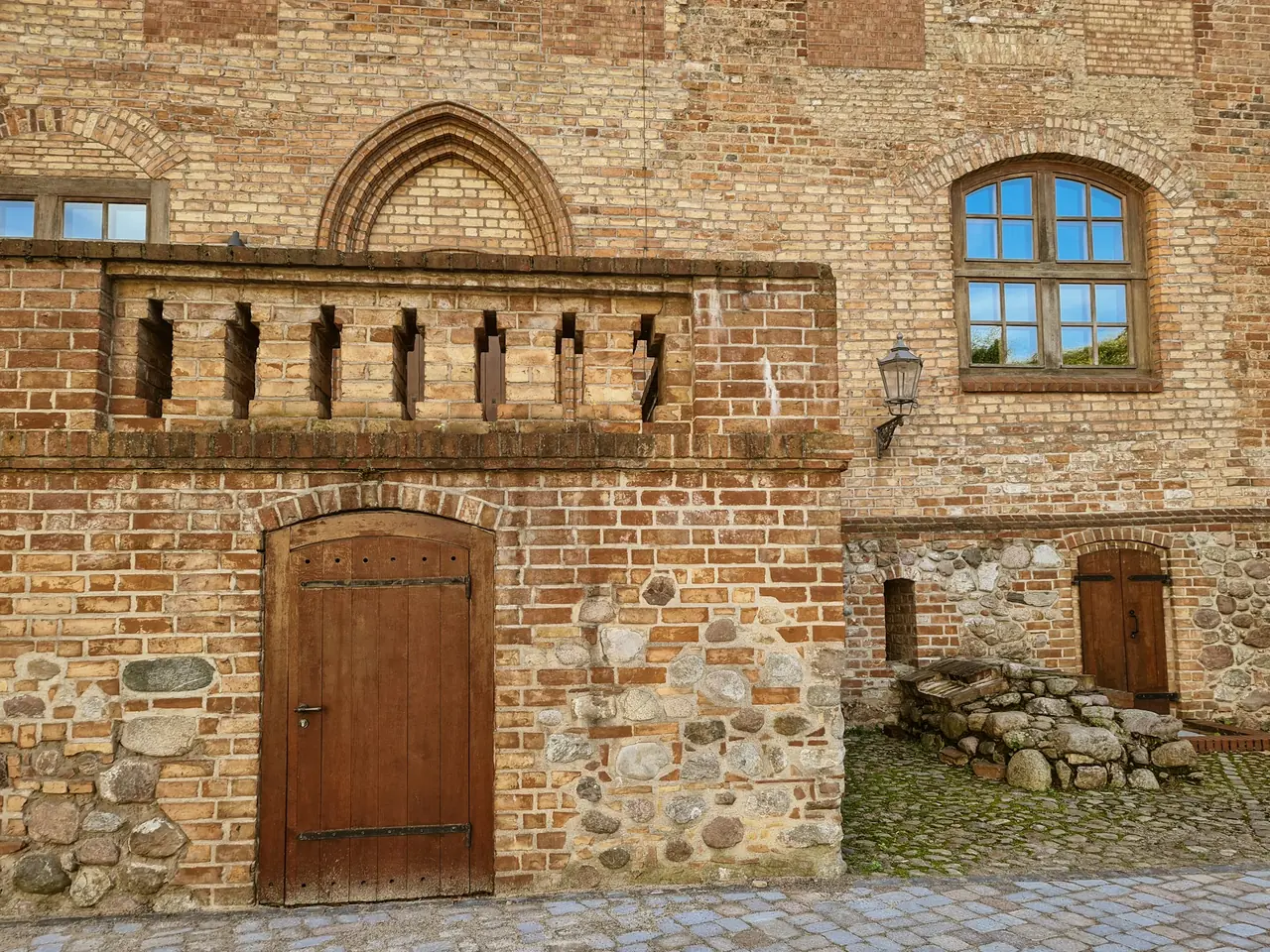 Tegelbyggnad vid Zitadelle Spandau i Berlin