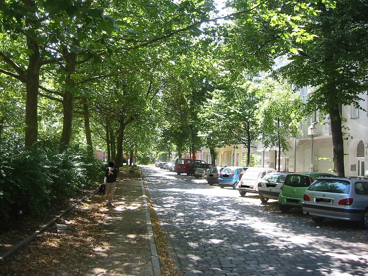 Schillerpromenade i Schillerkiez i Neukölln.