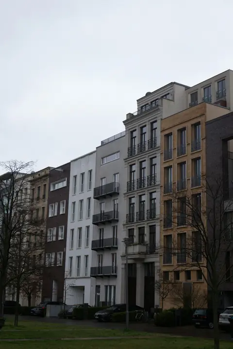 Bostadskvarter i Berlin.