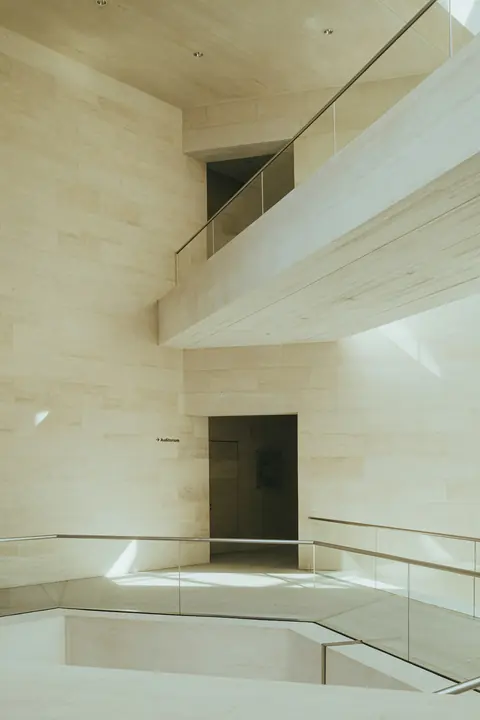 En trappa i Deutsches Historisches Museum i Berlin.