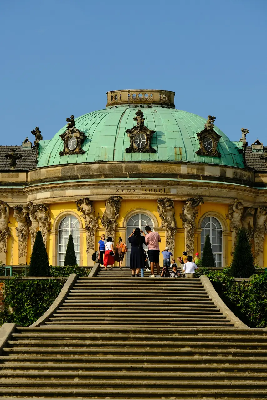 Slottet Sanssouci i Potsdam