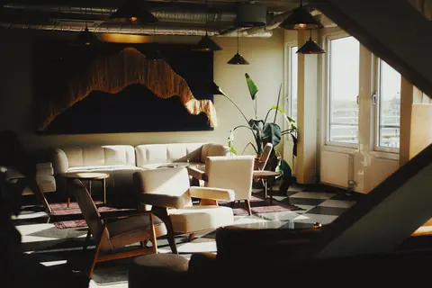 Lounge i Mindspace Kurfürstendamm i Berlin